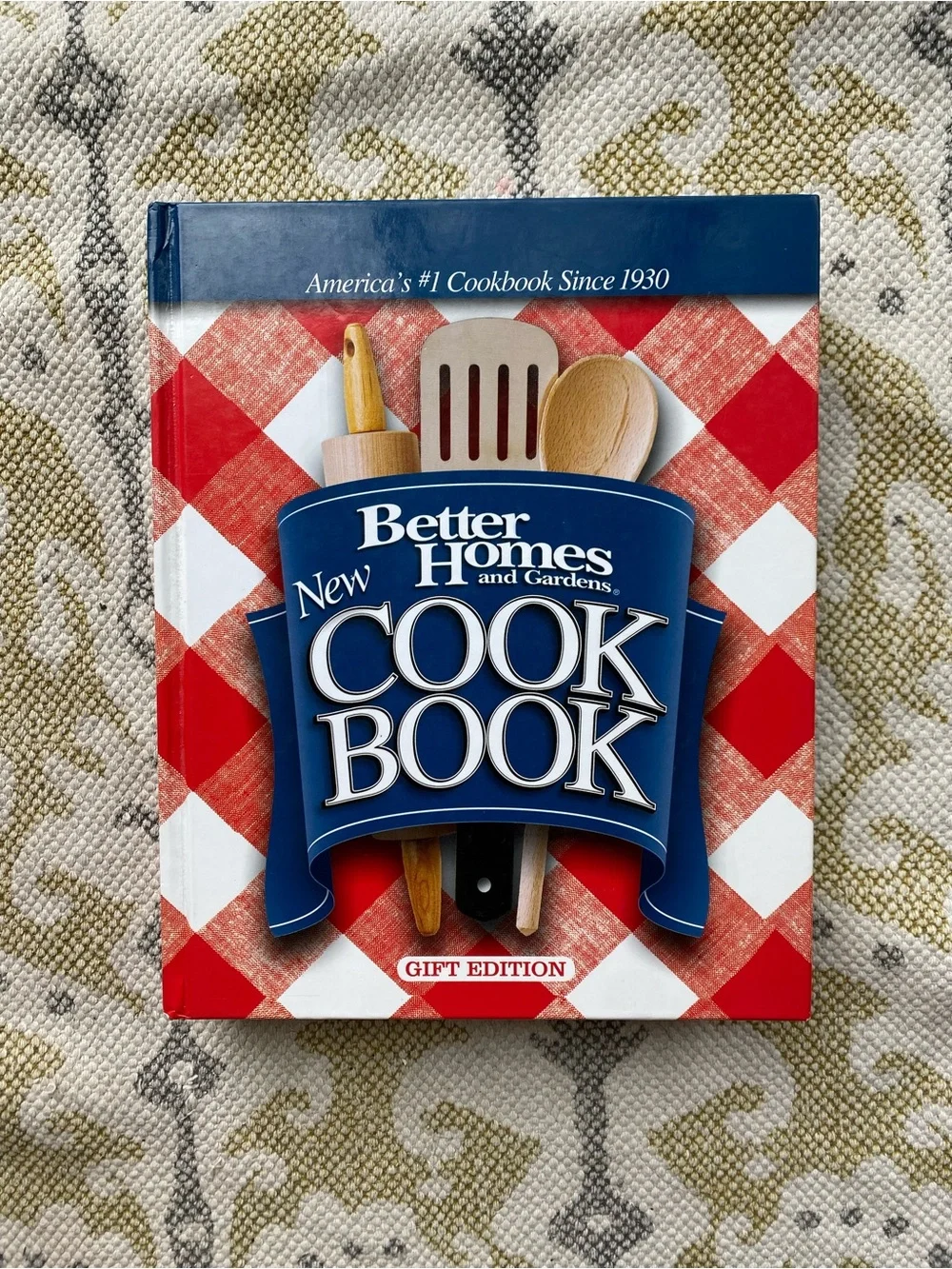 Better Homes And Gardens #1 American Cookbook Gift Edition with Plaid Hard Cover